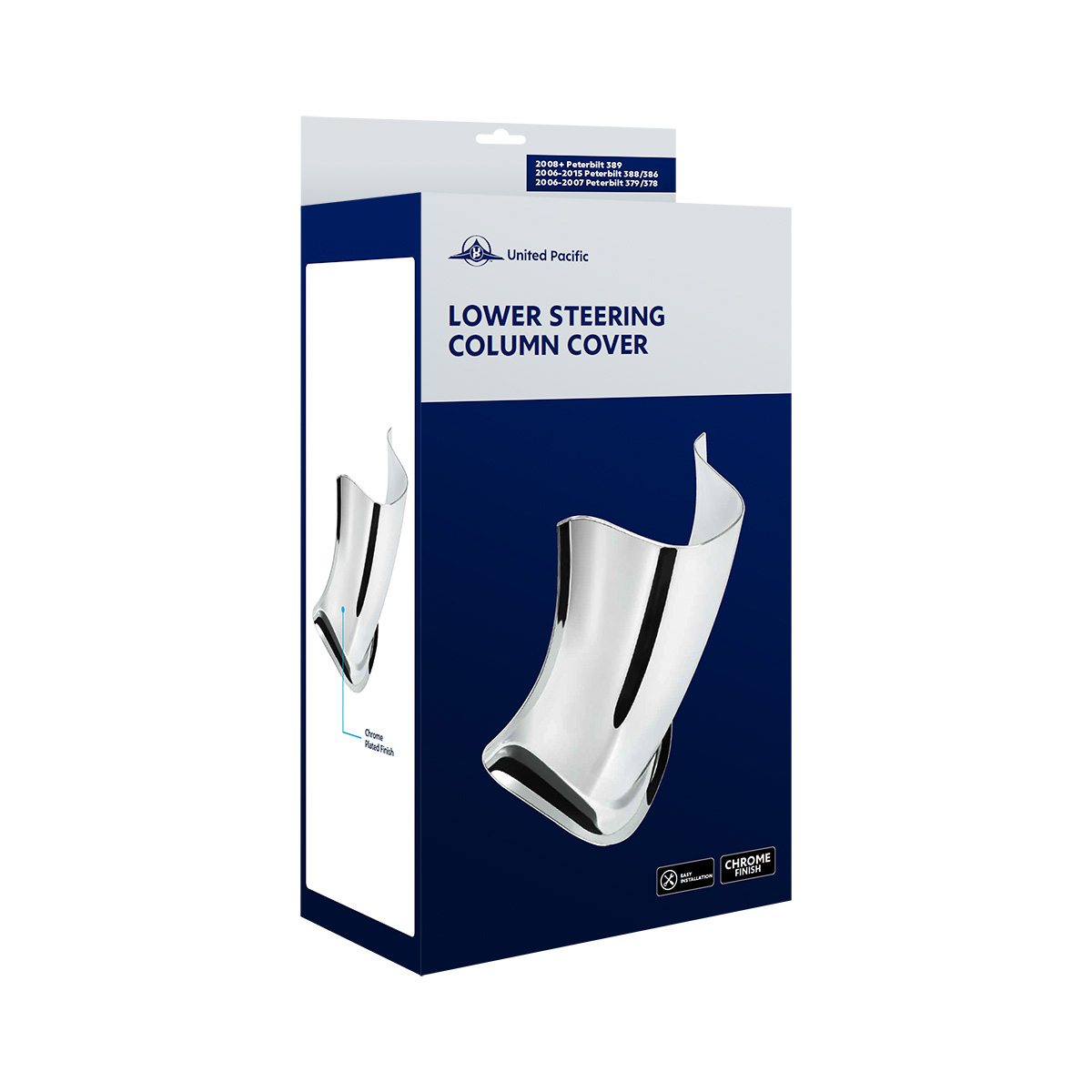 Lower Steering Column Cover For Peterbilt 389 (2008-2023), 388/386 (2006-2015), & 379/378 (2006-2007) - Thumbnail 7