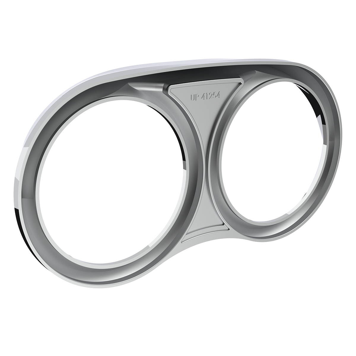 Dual Gauge Cluster Bezel With Visor For 2006+ Peterbilt - Thumbnail 8