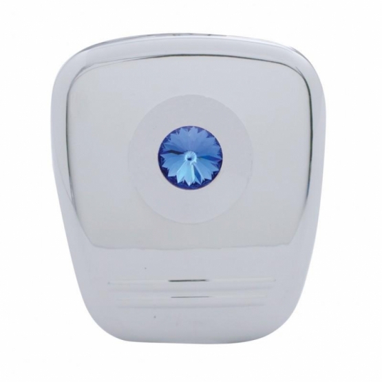 Diagnostic Plug Cover For 2006+ Peterbilt - Blue Crystal