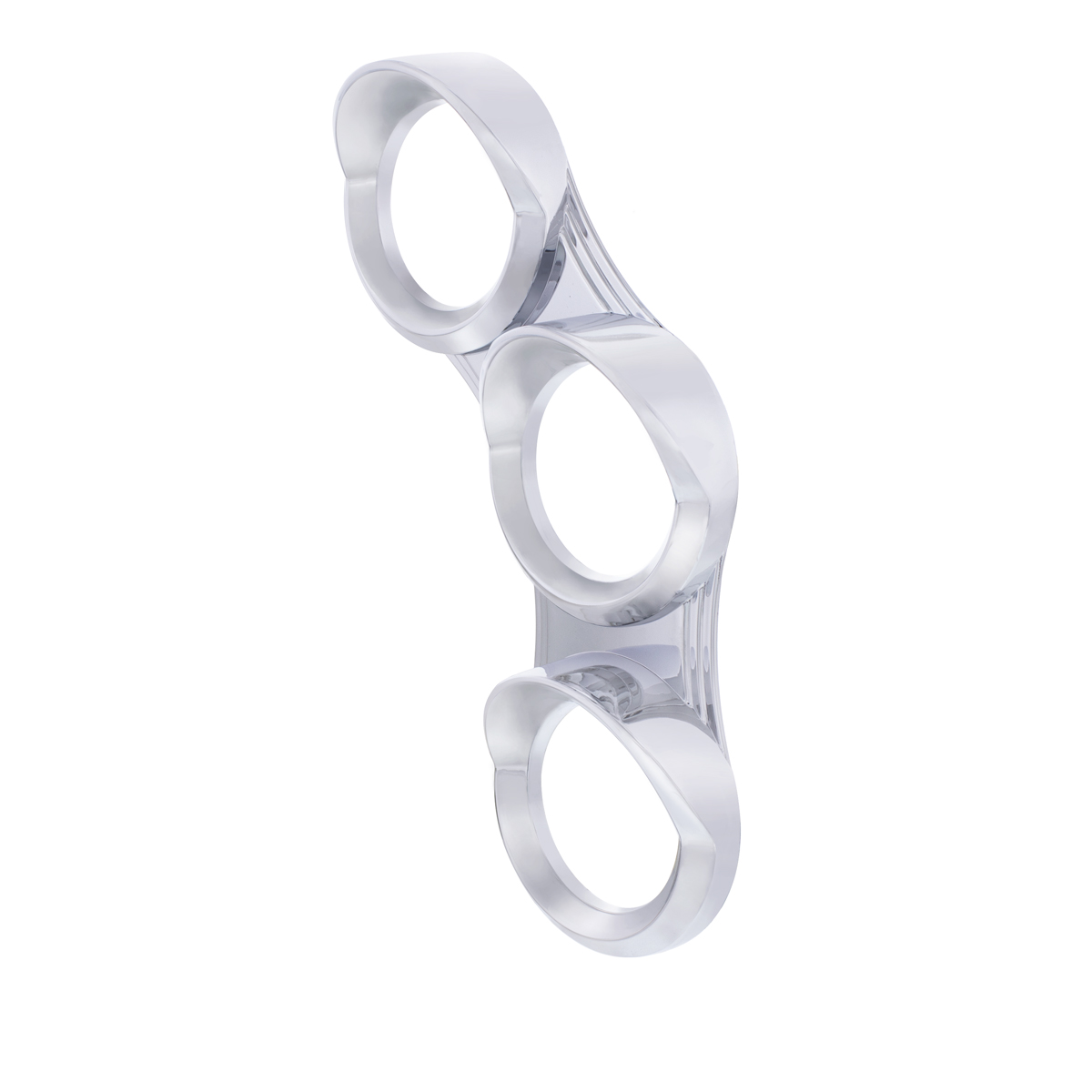 Center Dash 3 Gauge Cluster Bezel With Visor 2006+ Peterbilt - Right - Thumbnail 2