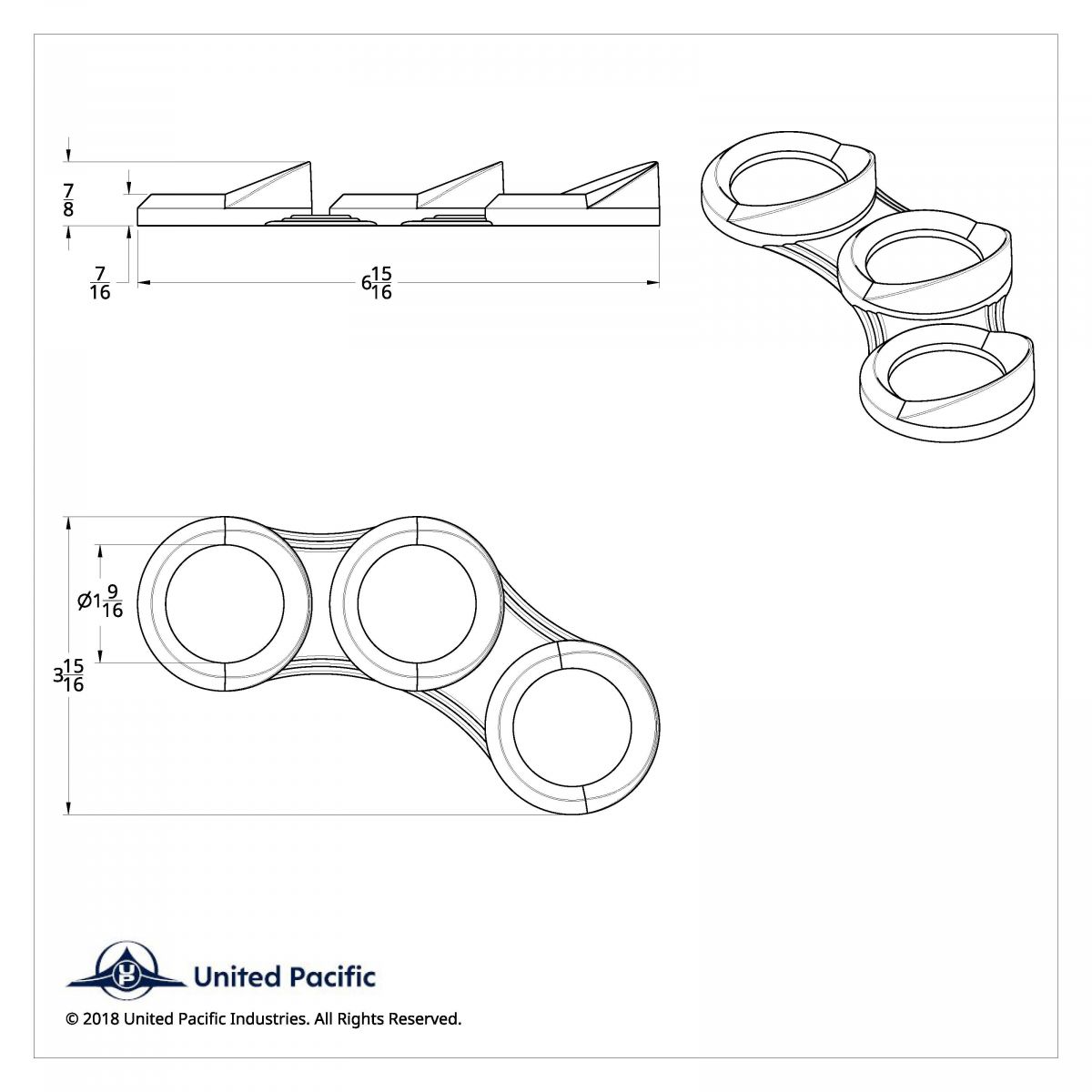 Center Dash 3 Gauge Cluster Bezel With Visor 2006+ Peterbilt - Right - Thumbnail 4
