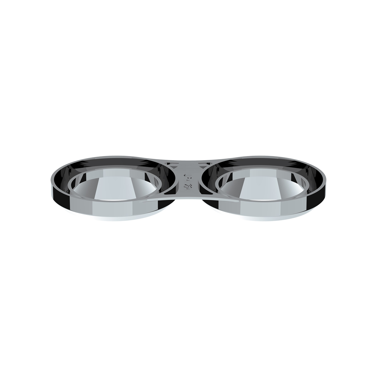 2 Gauge Cluster Bezel With Visor For 2006+ Peterbilt - Horizontal - Thumbnail 4
