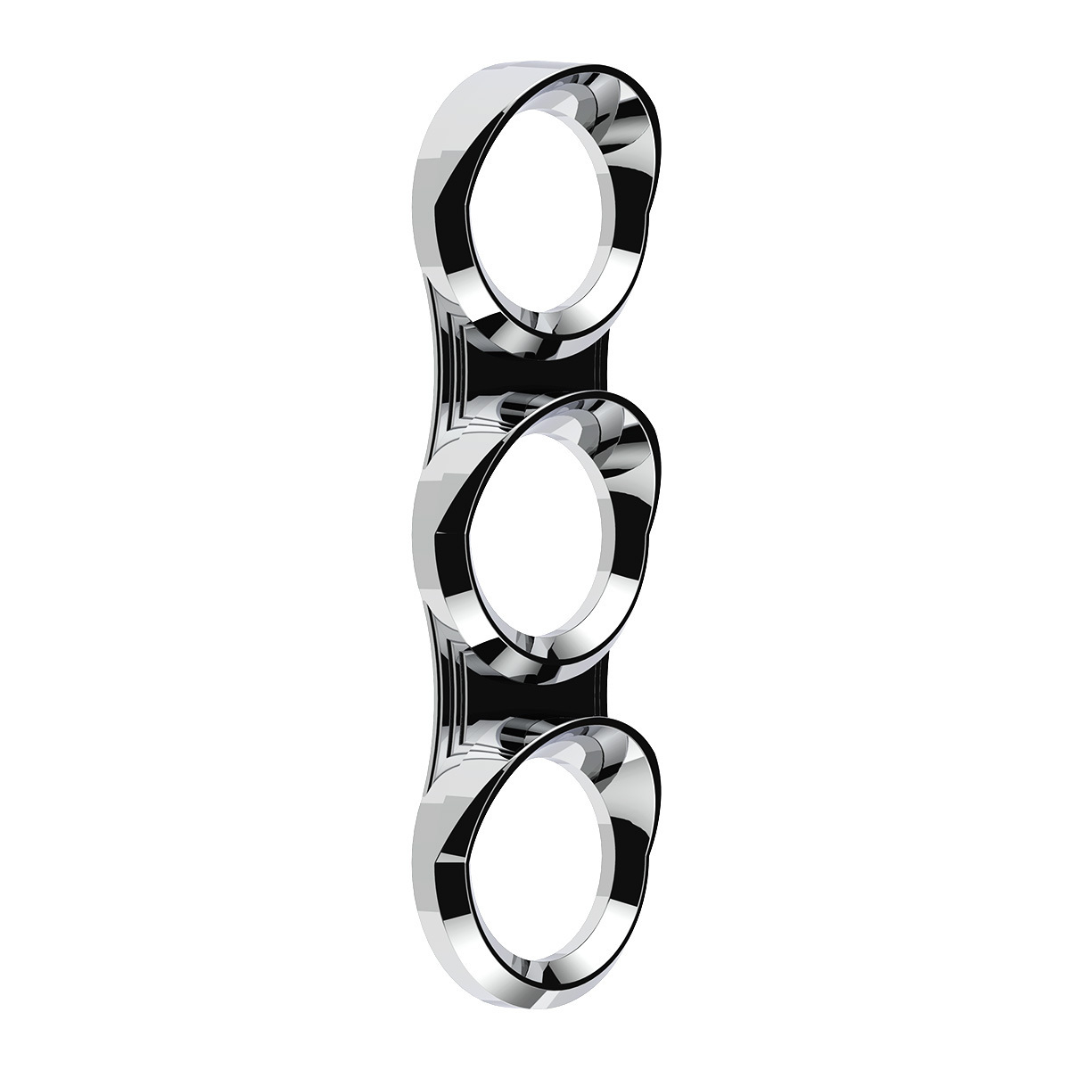 3 Gauge Cluster Bezel With Visor For 2006+ Peterbilt - Vertical - Thumbnail 6