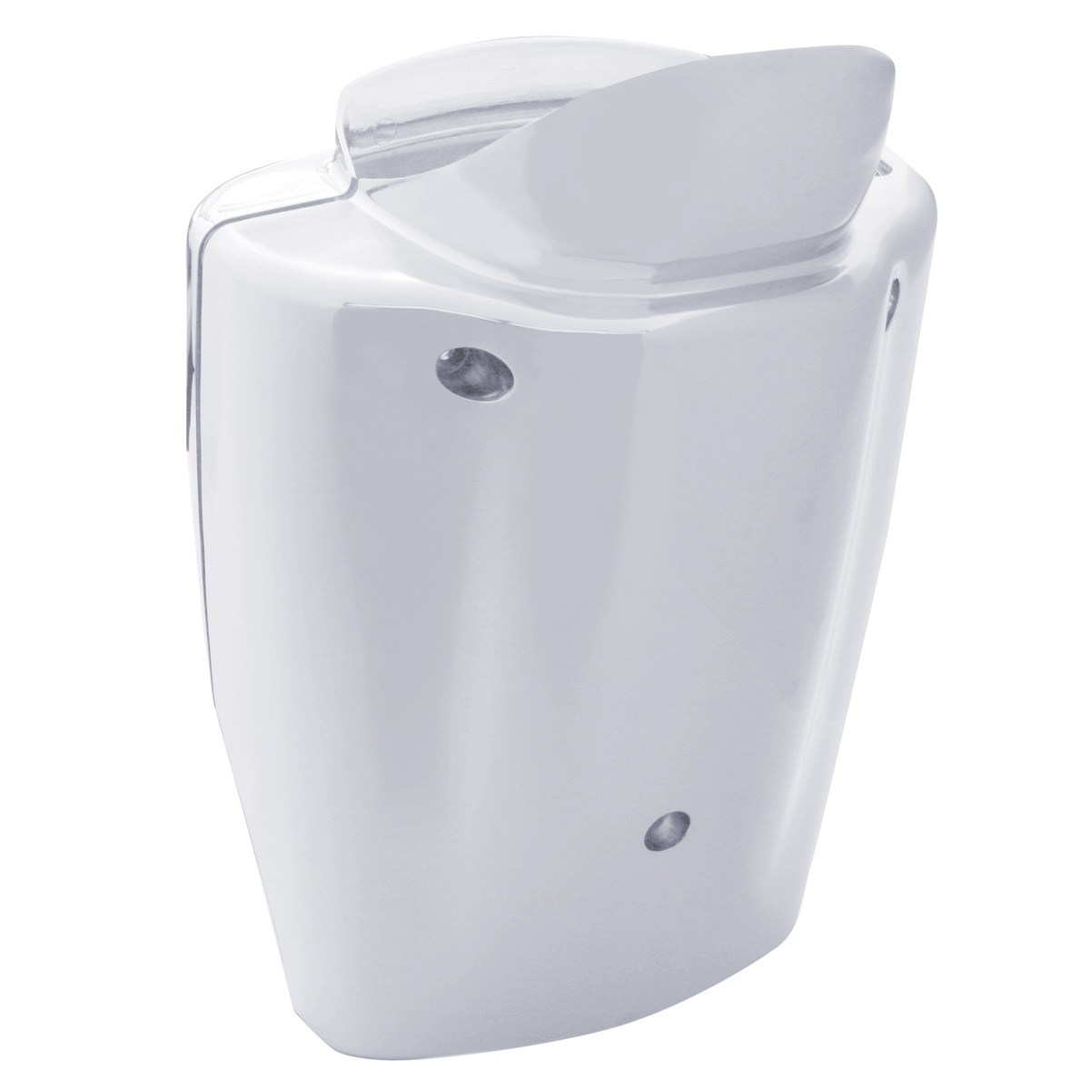 Chrome Plastic Mid-Steering Column Cover For Kenworth W900/T800 (2006-2024) & T660 (2008-2017) - Thumbnail 4