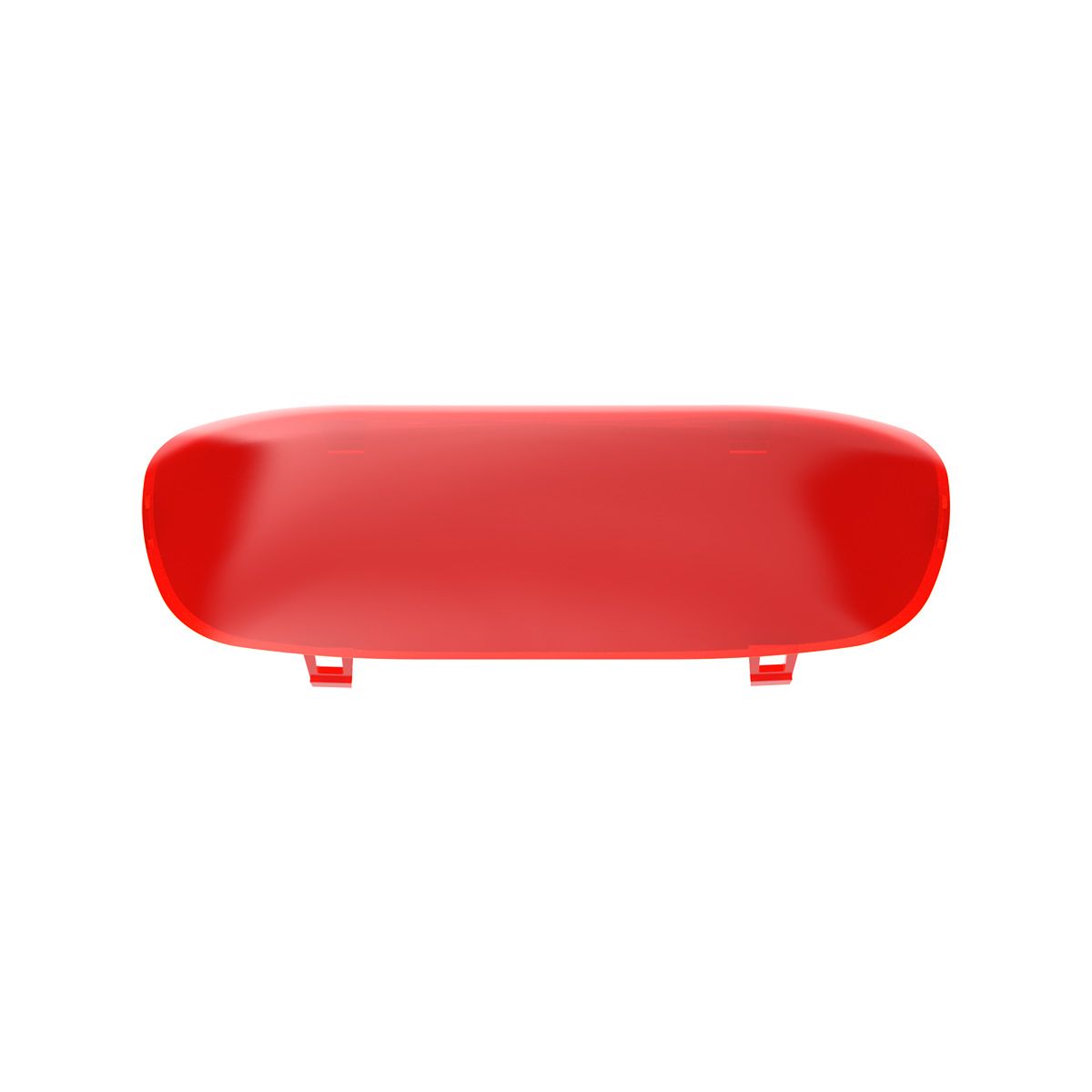Center Dome Light Lens For Kenworth W900L/T800 (2006-2014) And T660 (2008-2014) - Red