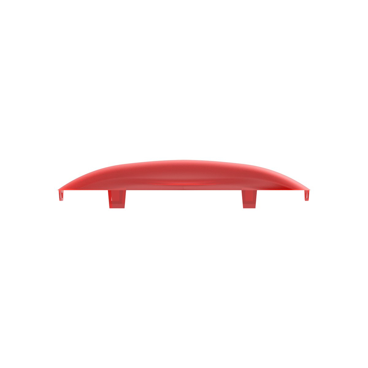 Center Dome Light Lens For Kenworth W900L/T800 (2006-2014) And T660 (2008-2014) - Red - Thumbnail 4