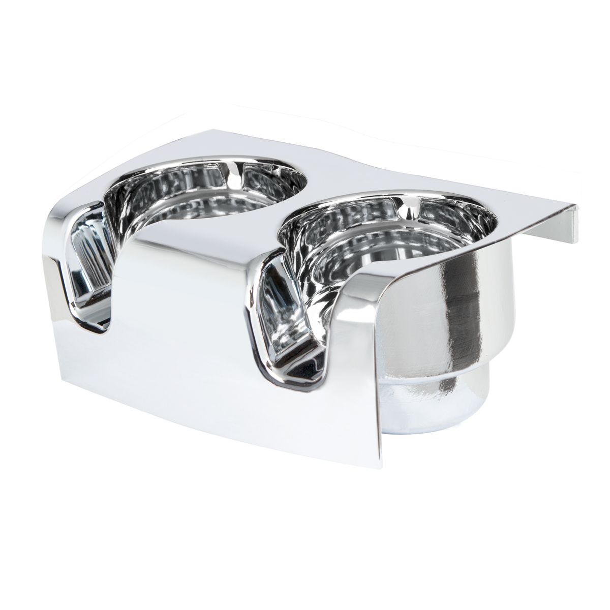 Chrome Plastic Cup Holder For Kenworth W900/T800 (2006+) And T660 (2007-2017)