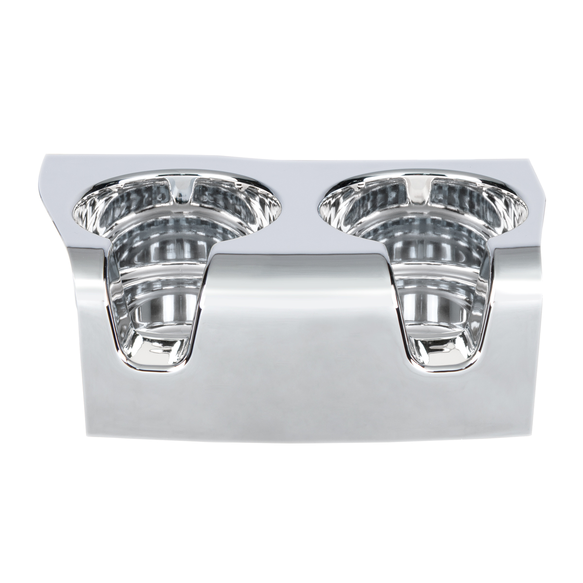 Chrome Plastic Cup Holder For Kenworth W900/T800 (2006+) And T660 (2007-2017) - Thumbnail 2