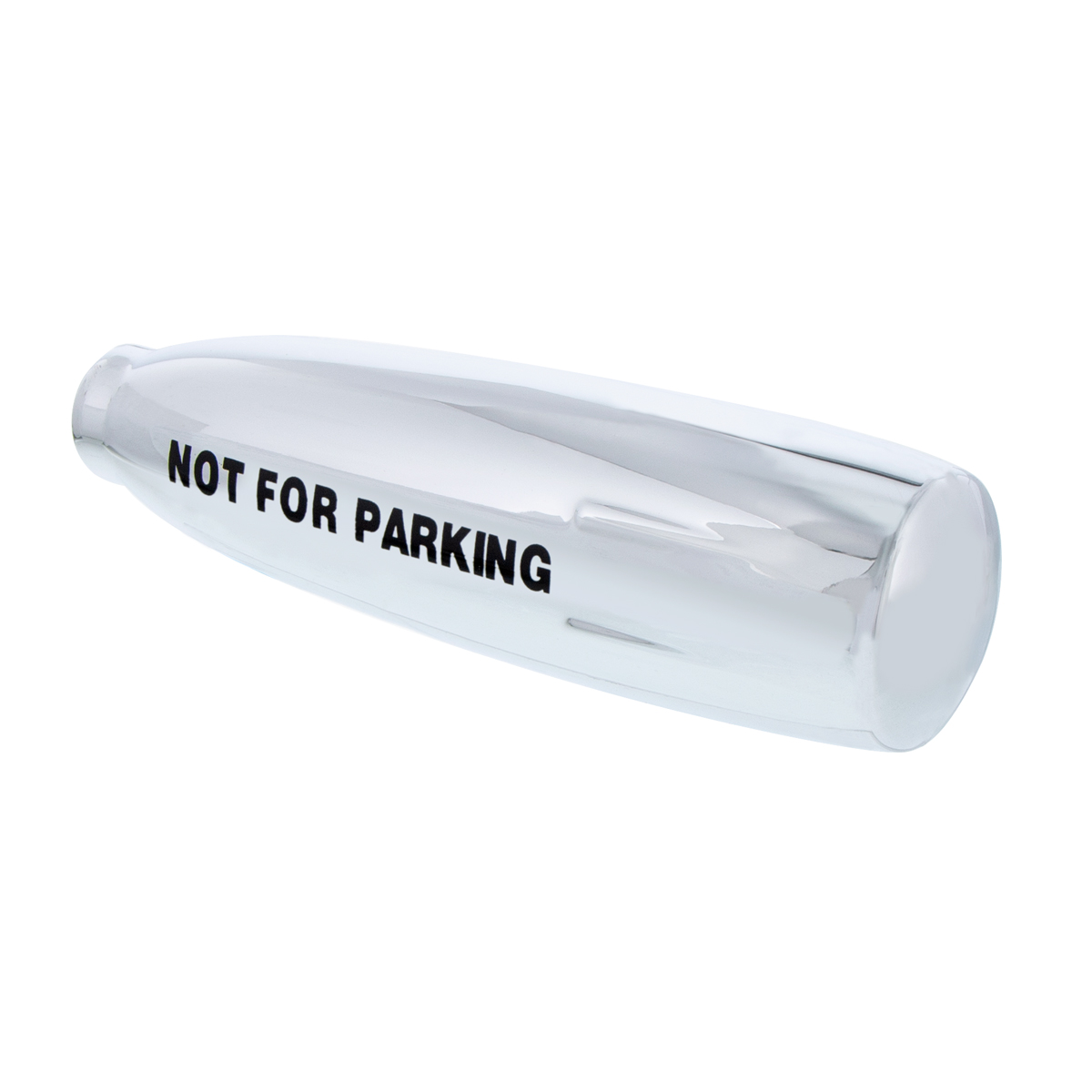 Chrome Plastic "Not For Parking" Trailer Brake Lever Cover For 2006+ Kenworth - Thumbnail 3