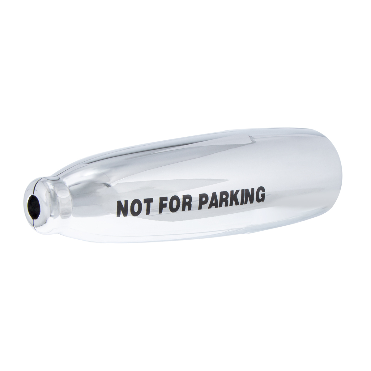 Chrome Plastic "Not For Parking" Trailer Brake Lever Cover For 2006+ Kenworth - Thumbnail 6