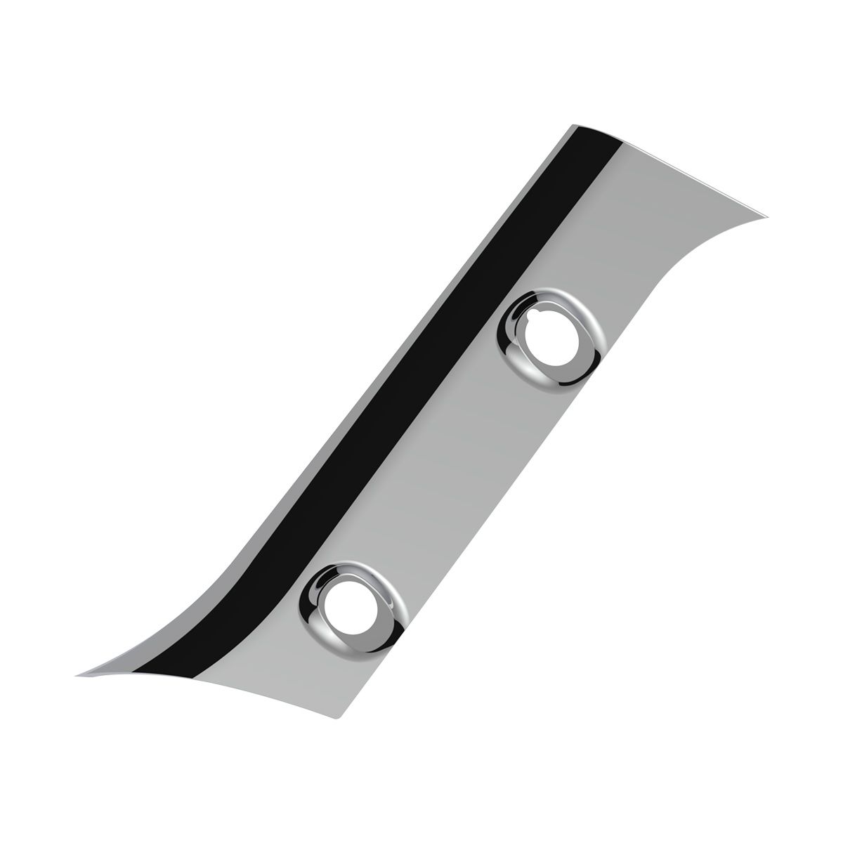 Chrome Plastic Interior Window Post Cover For 2006-2024 Kenworth W900 - Passenger