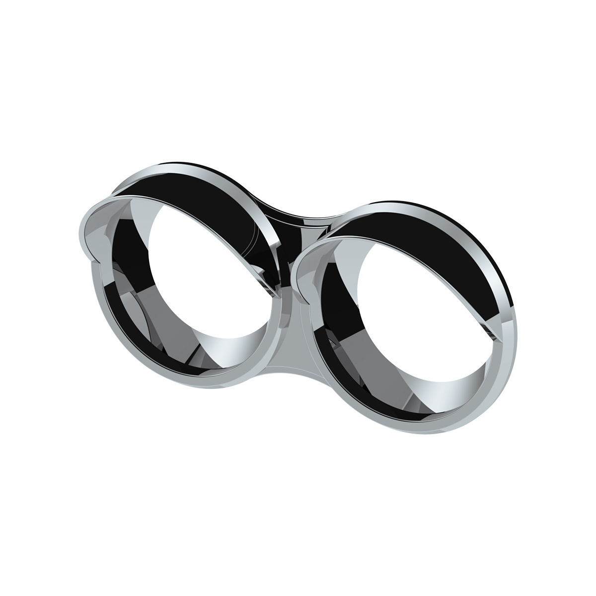 Small 2 Gauge Cluster Bezel With Visor For 2006+ Kenworth - Thumbnail 6