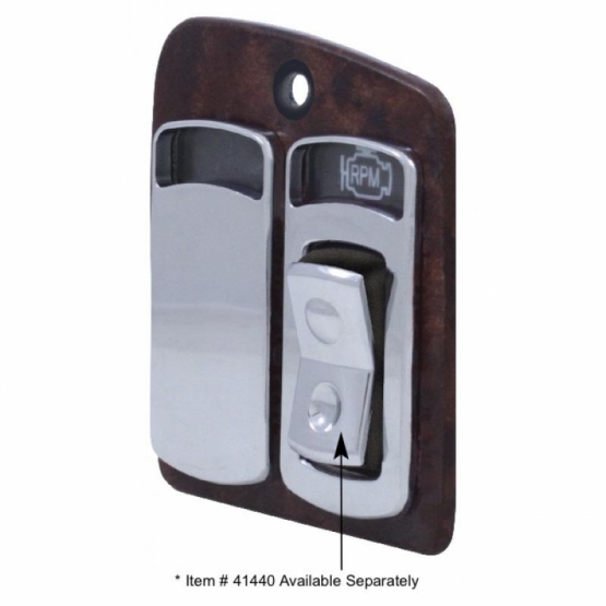 Kenworth Rocker Switch Trim - Blank (Card of 2) - Thumbnail 2