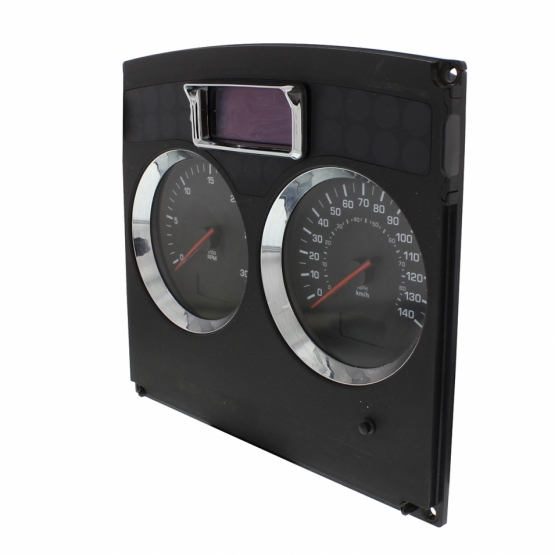 Chrome Center Dash Display Bezel For Kenworth W900/T800 (2006+) And T660 (2008-2017) - Thumbnail 4