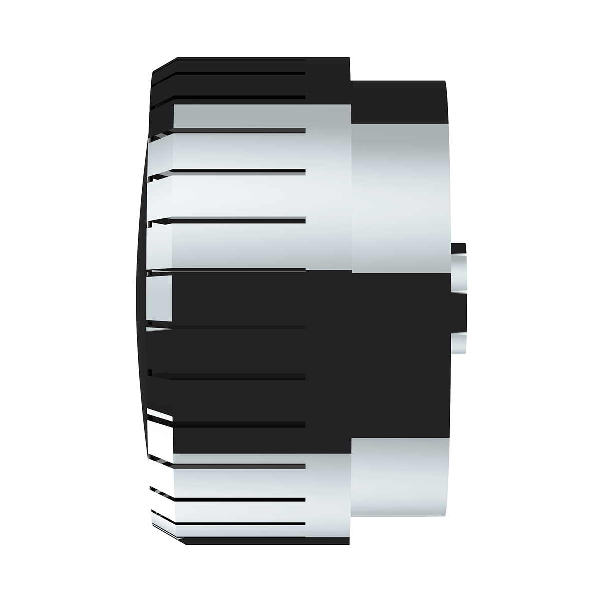 Chrome A/C Knob For Kenworth T680/T880 Sleeper - Thumbnail 3