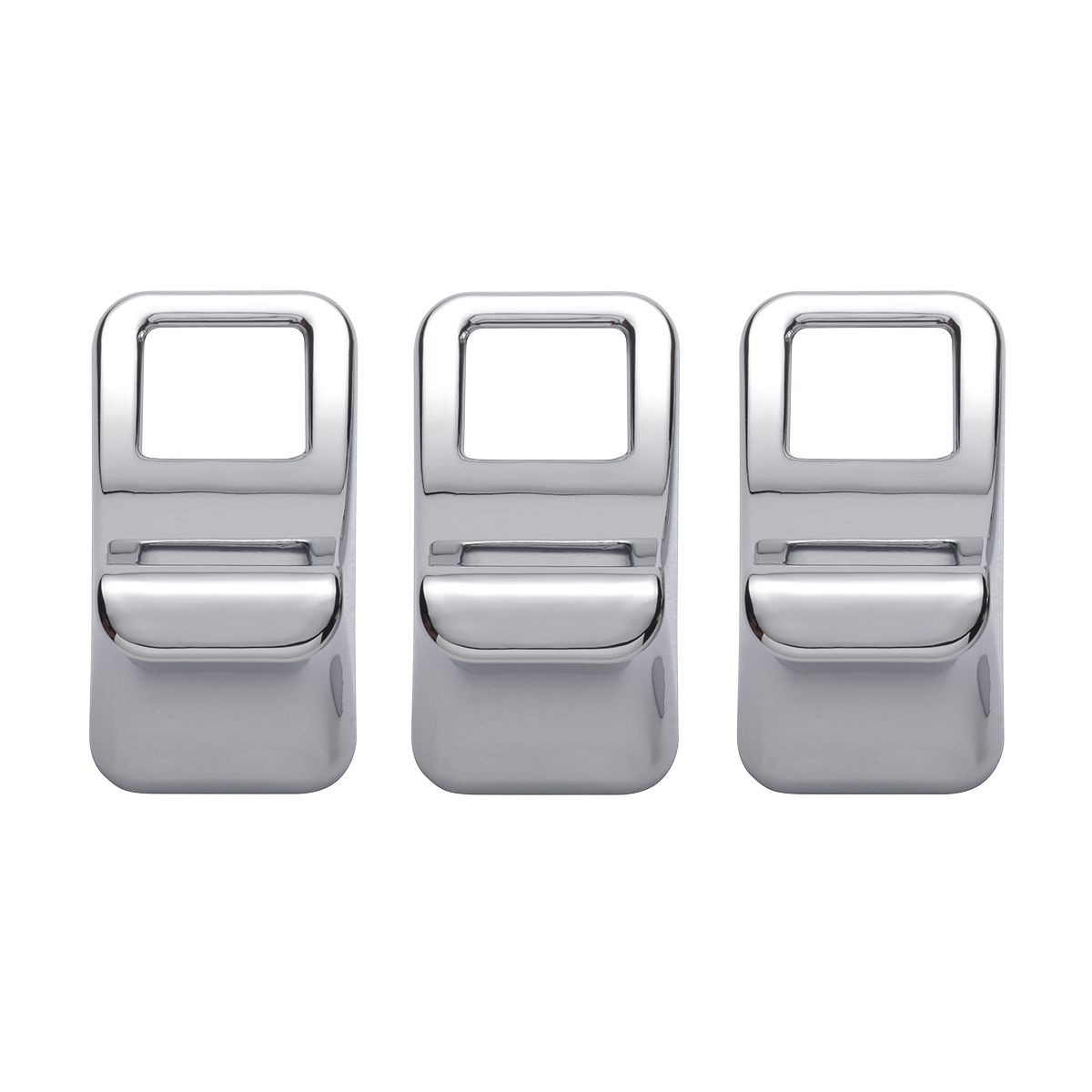 Chrome Switch Cover For Kenworth T680/T880/W990 (3-Pack)