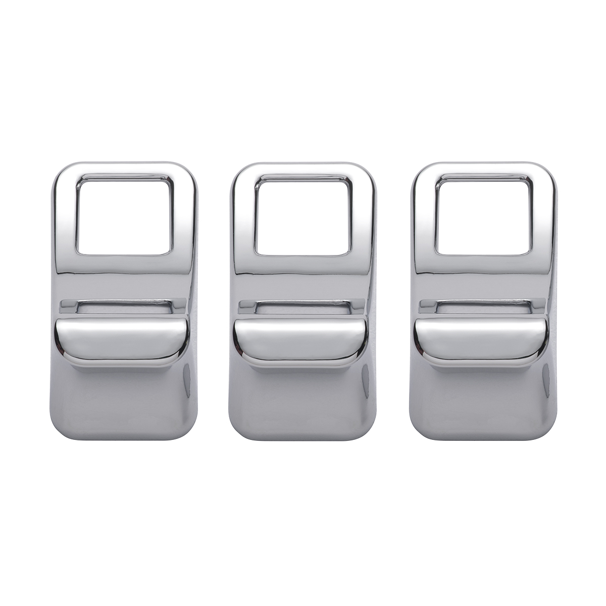 Chrome Switch Cover For Kenworth T680/T880/W990 (3-Pack) - Thumbnail 6