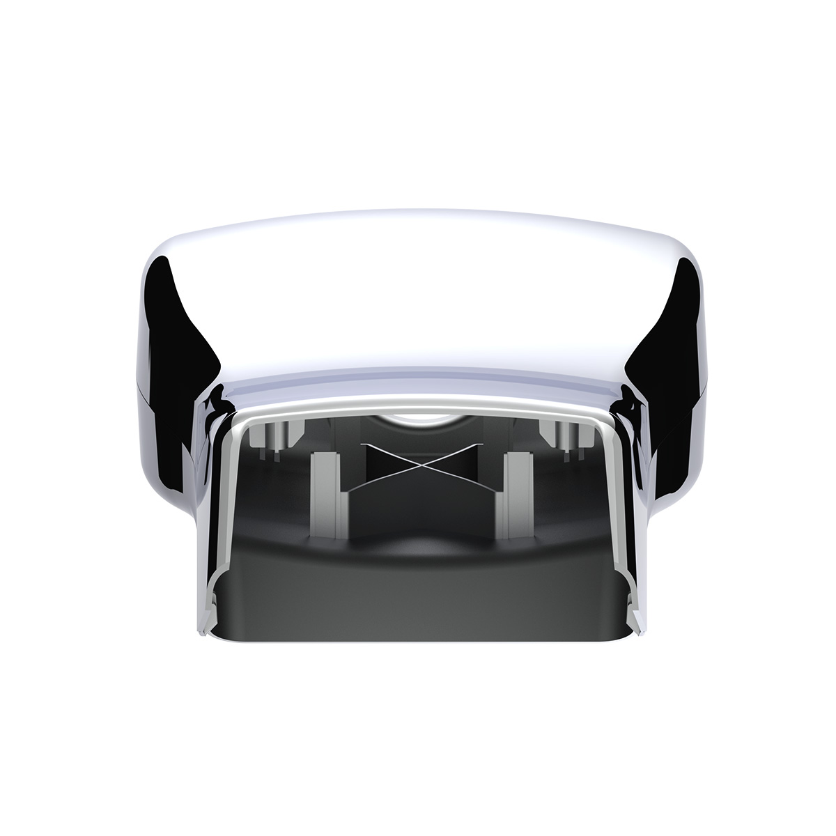 Chrome Steering Column Cover For Kenworth W900 (2007-2024) And T800 (2007-2024) - Thumbnail 8