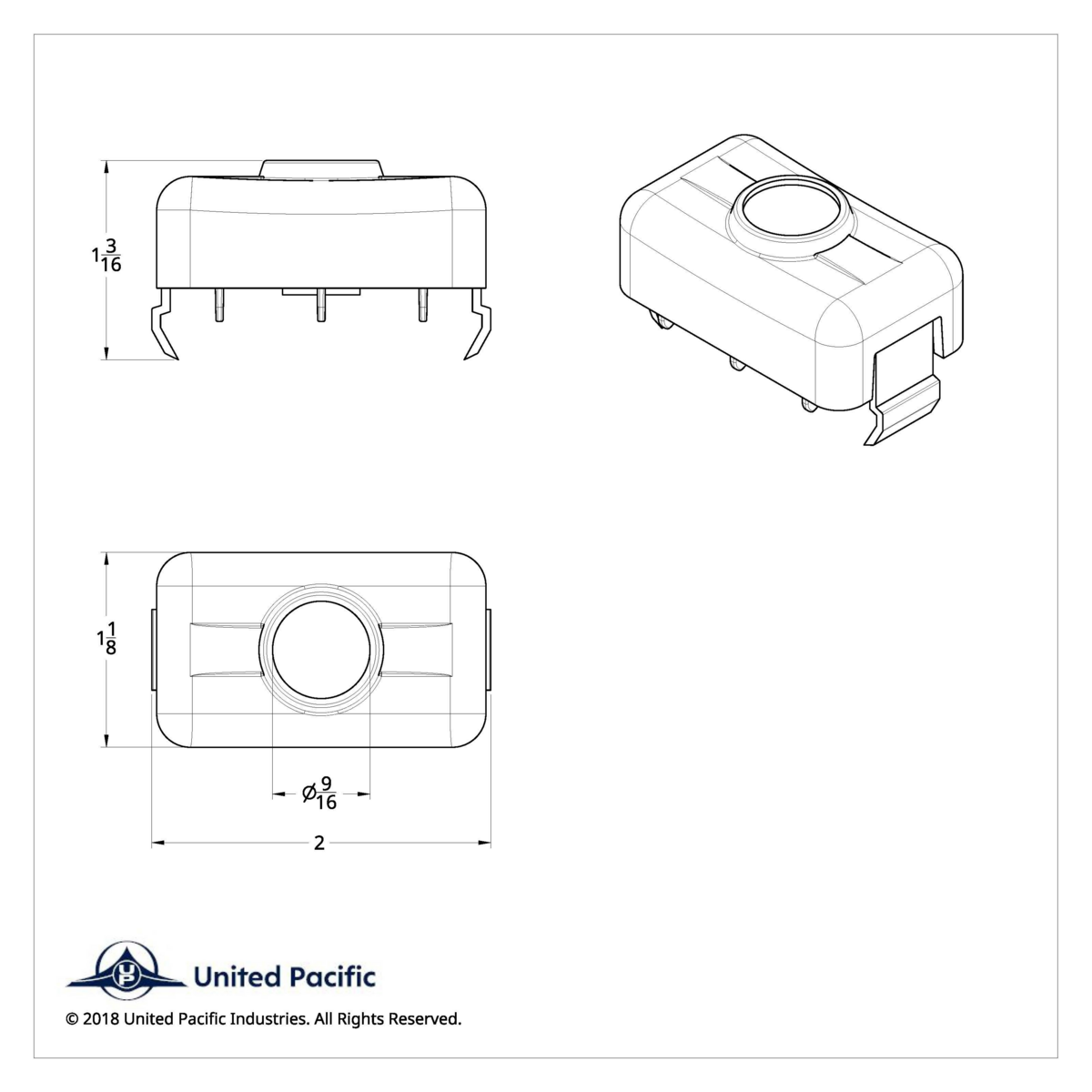 Switch Plug Cover For Volvo - Clear Crystal (2-Pack) - Thumbnail 3