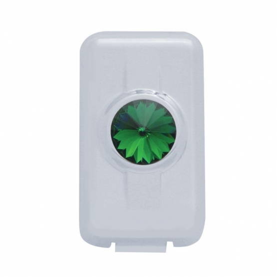 Switch Plug Cover For Volvo - Green Crystal (2-Pack)