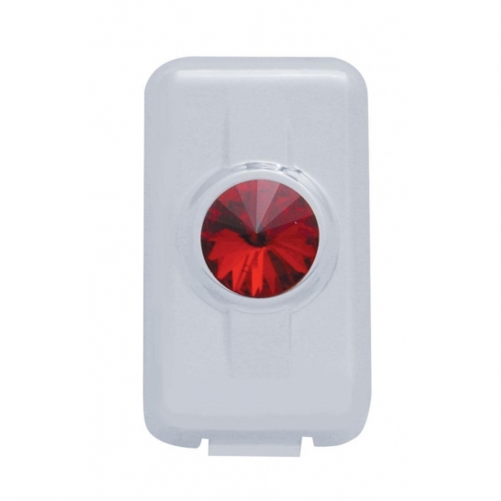 Switch Plug Cover For Volvo - Red Crystal (2-Pack)
