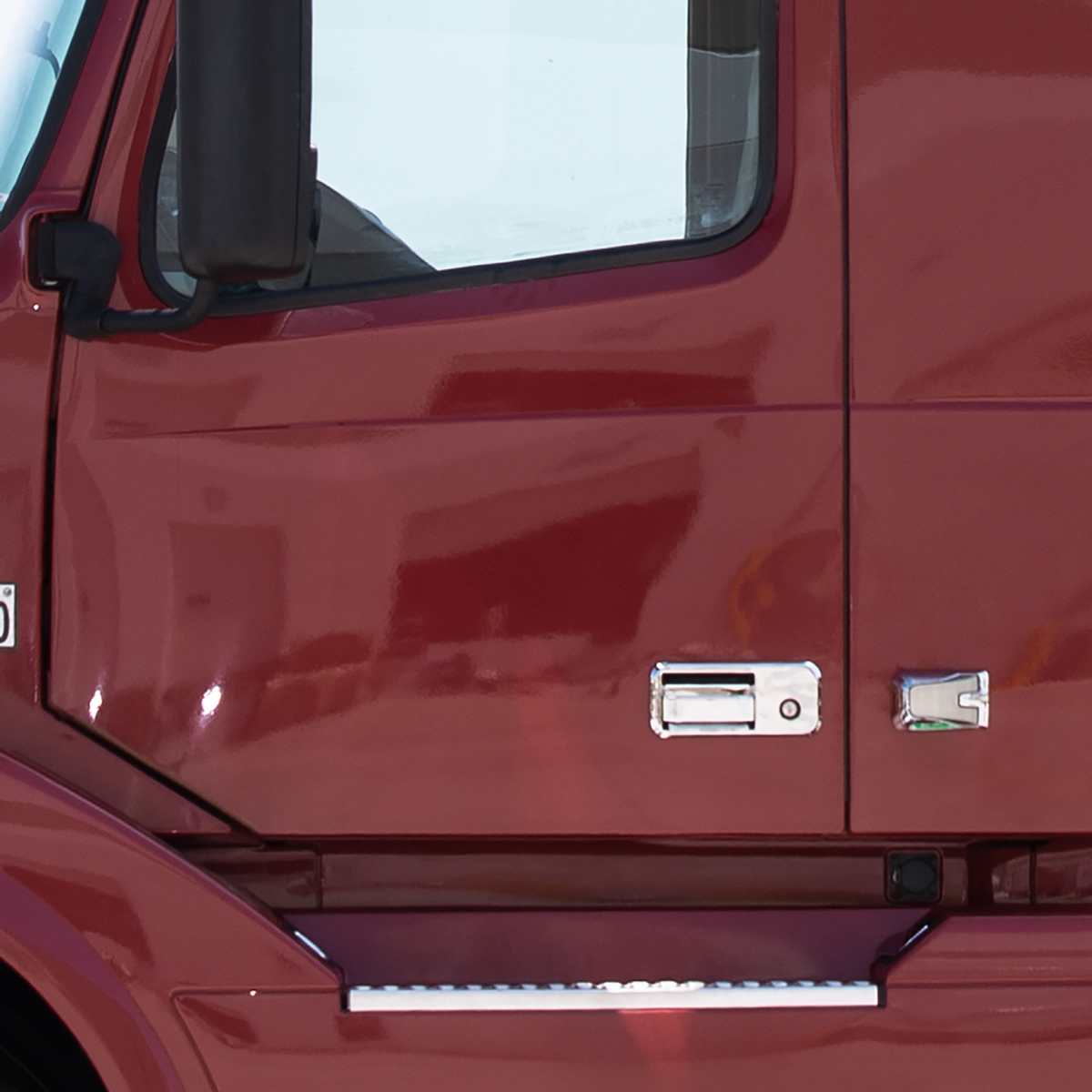 Chrome Exterior Door Handle Cover For VN/VNL and VT (Pair) - Thumbnail 2