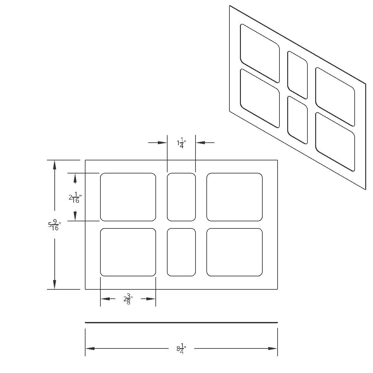 Volvo Stainless Switch Panel Trim - Thumbnail 2