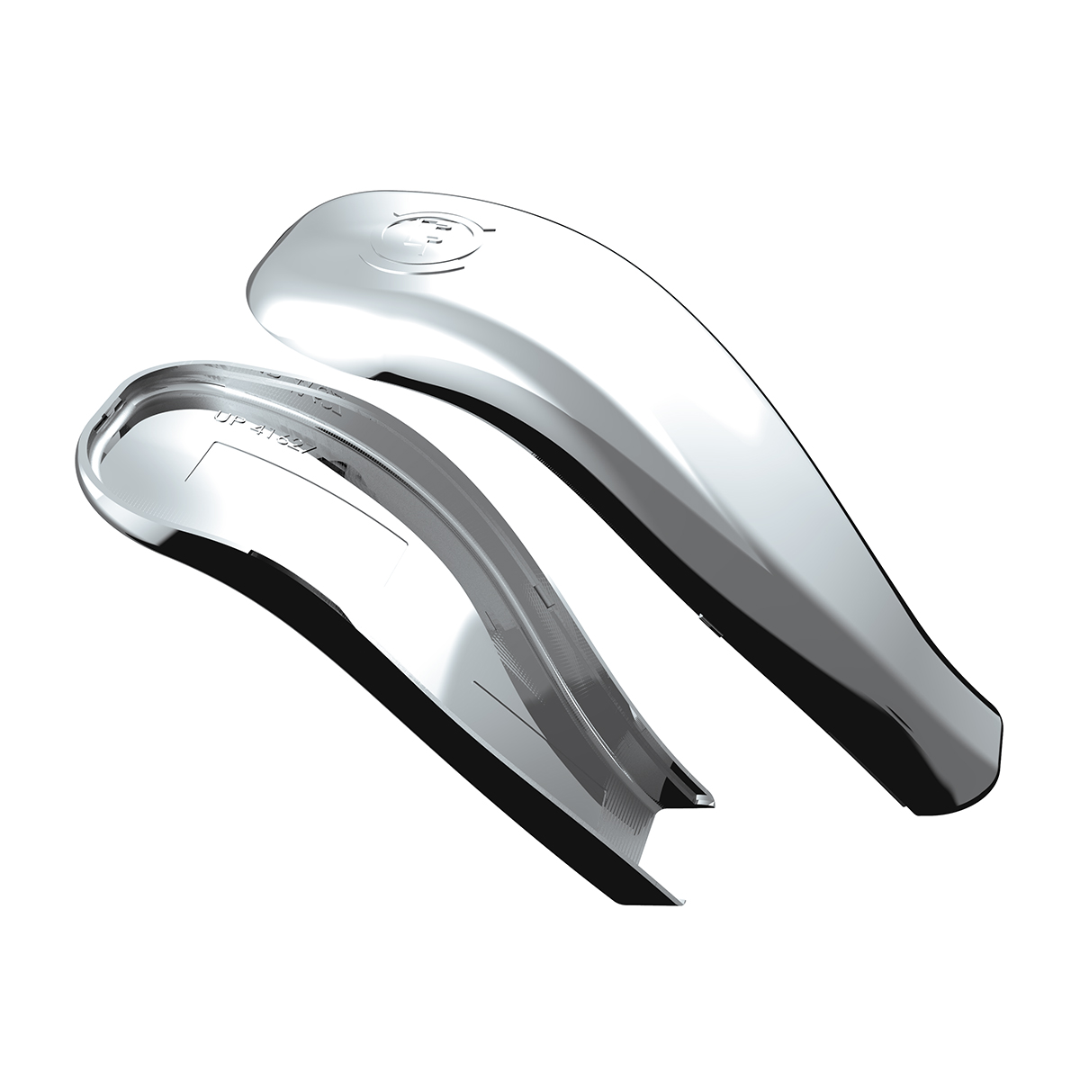 Chrome Plastic Trailer Brake Lever Cover For 2003-2024 Volvo VNL - Thumbnail 5