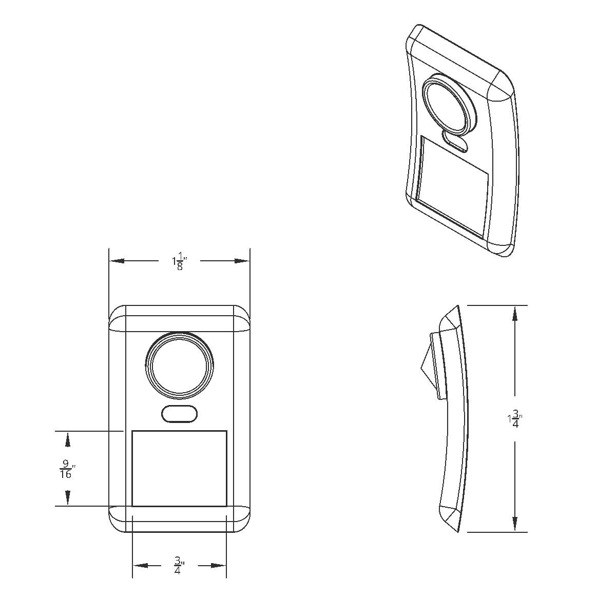 Rocker Switch Cover With Crystal For 1998-2018 Volvo VNL - Green - Thumbnail 2
