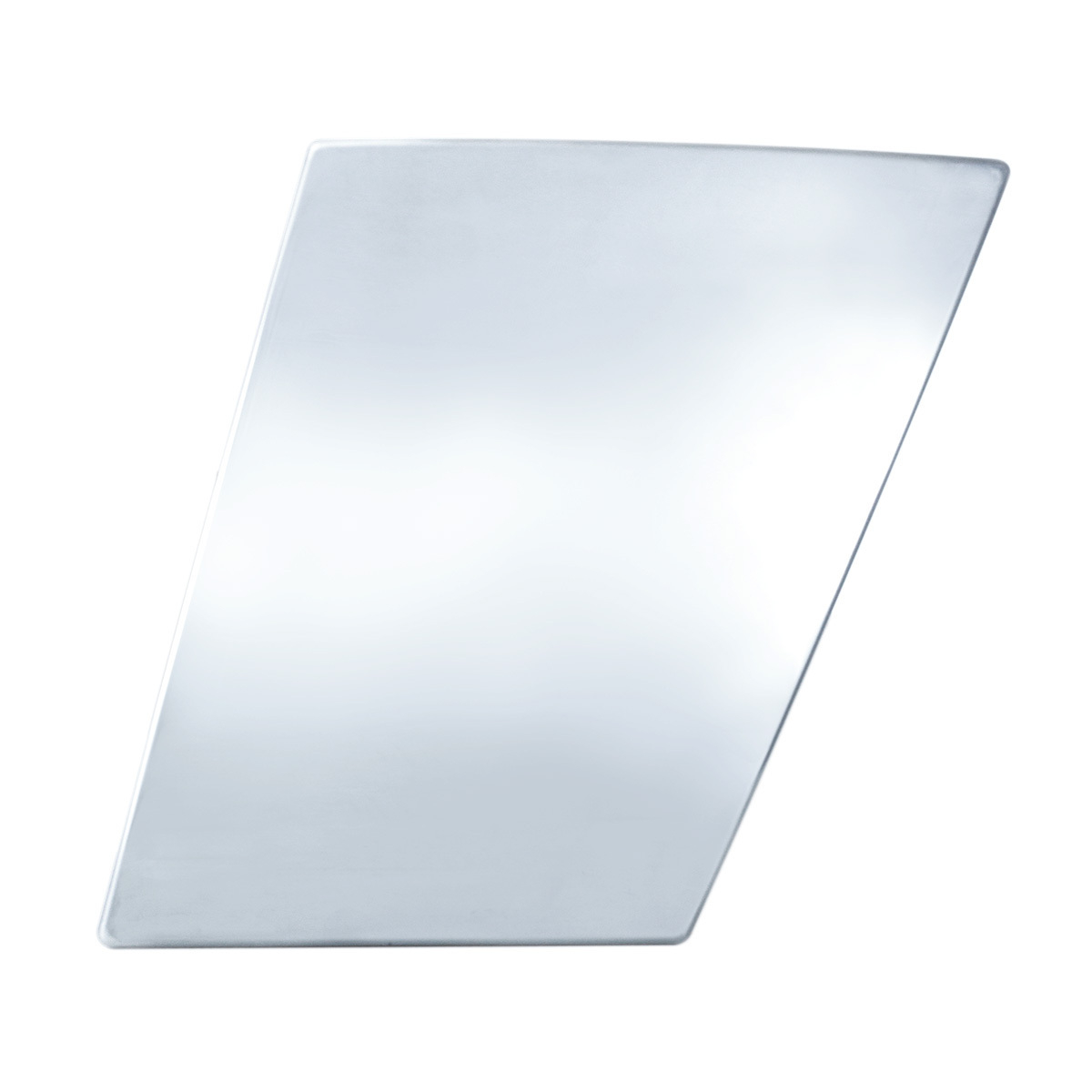 Chrome Blank Fog Light Cover For 2003-2017 Volvo VN/VNL - Driver - Thumbnail 2