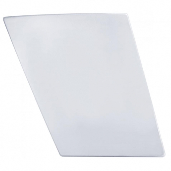 Chrome Blank Fog Light Cover For 2003-2017 Volvo VN/VNL - Passenger