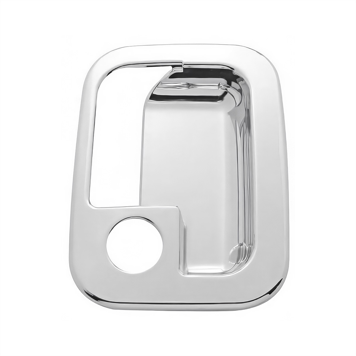 Chrome Exterior Door Handle Cover For 2003+ Kenworth & 2004+ Peterbilt Trucks - Passenger - Thumbnail 3