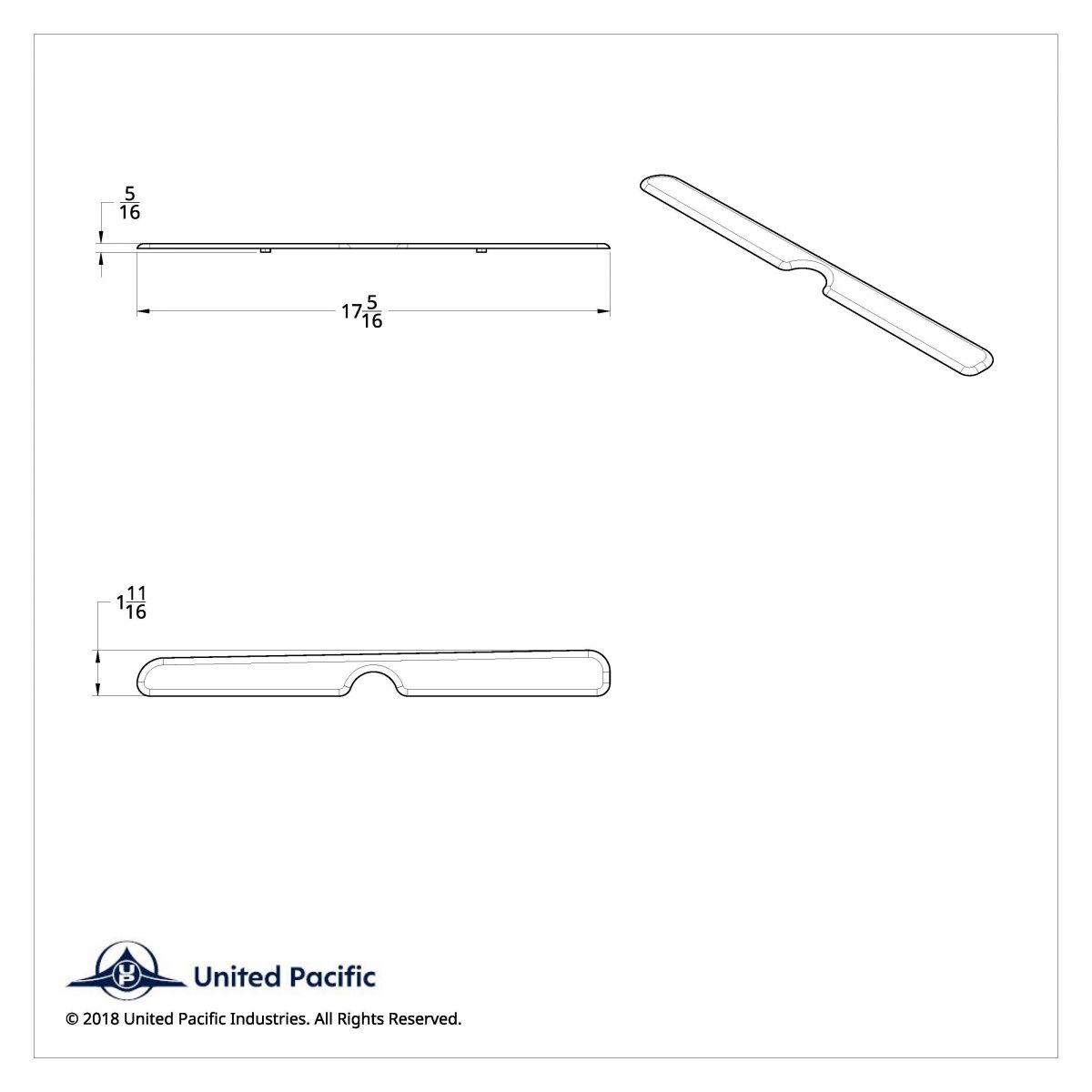 Upper Storage Door Trim For 2006+ Peterbilt (Pair) - Thumbnail 2