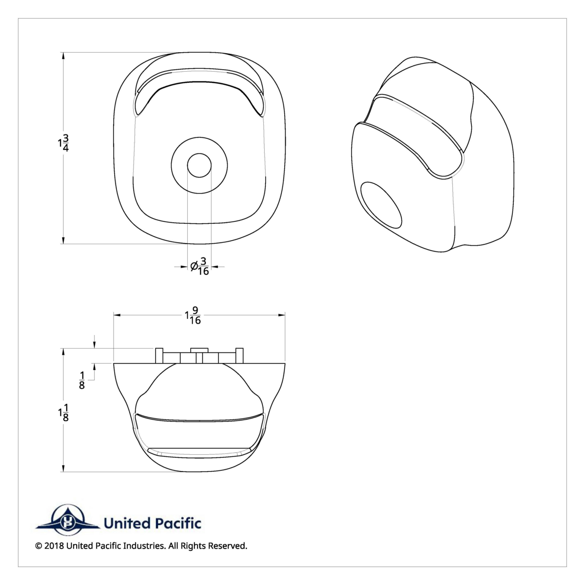 Sun Visor Hook For 2006+ Peterbilt (2-Pack) - Thumbnail 4