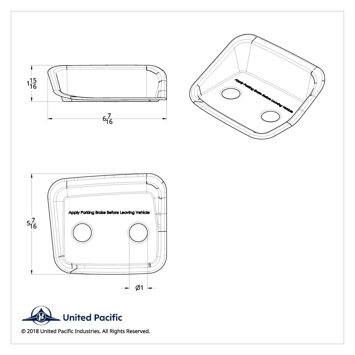 Air Valve Bezel Cover For 2008-2023 Peterbilt 389 - Thumbnail 9
