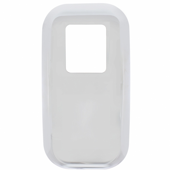 Chrome Shift Plate Cover For Peterbilt Trucks - Fits OEM S22-6041M01-268 (Bulk) - Thumbnail 2