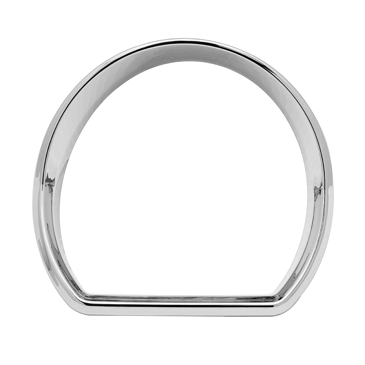 Chrome Plastic Speed/Tachometer Gauge Bezel For Peterbilt 579 (2013-2021) & 587 (2010-2016) - Thumbnail 2