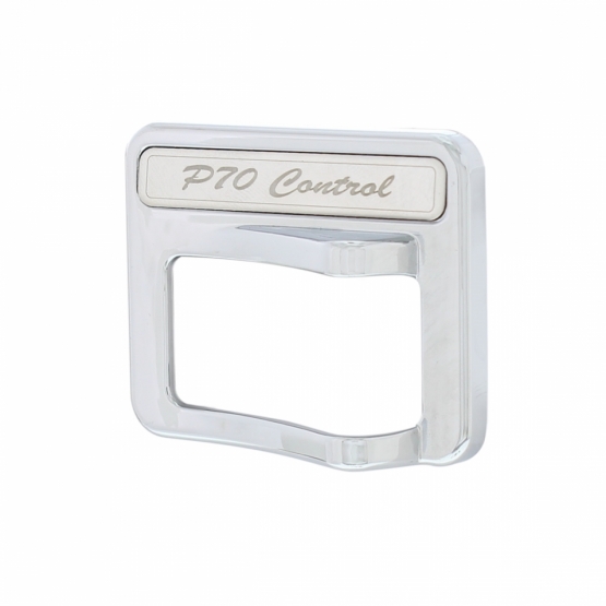 Chrome Rocker Switch Cover For Peterbilt 579 (2013-2019) & 567 (2014-2018)- PTO Control - Thumbnail 2