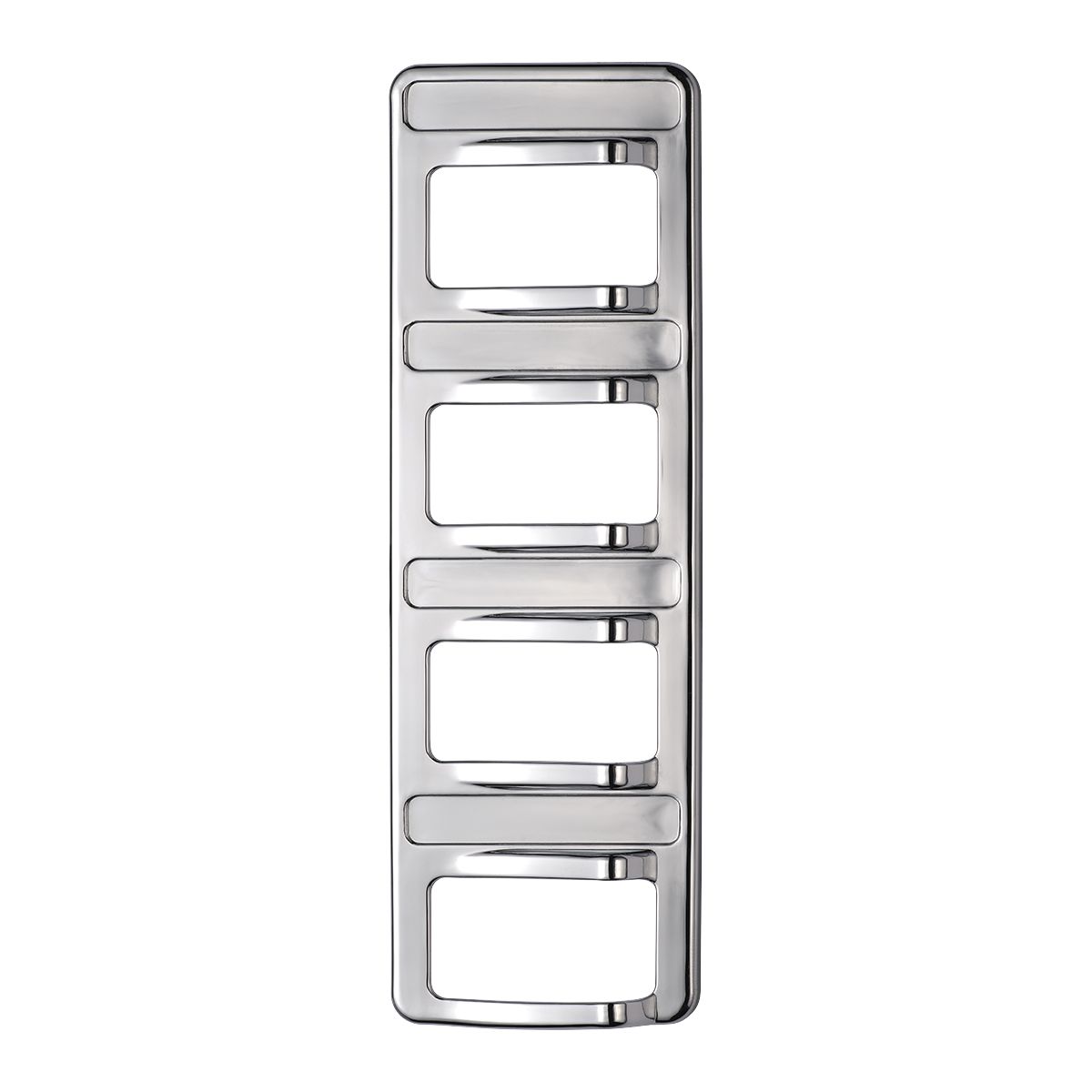 Chrome 4-Rocker Switch Cover For Peterbilt 579 (2012-2019) & 567 (2014-2019)- 4 Switches