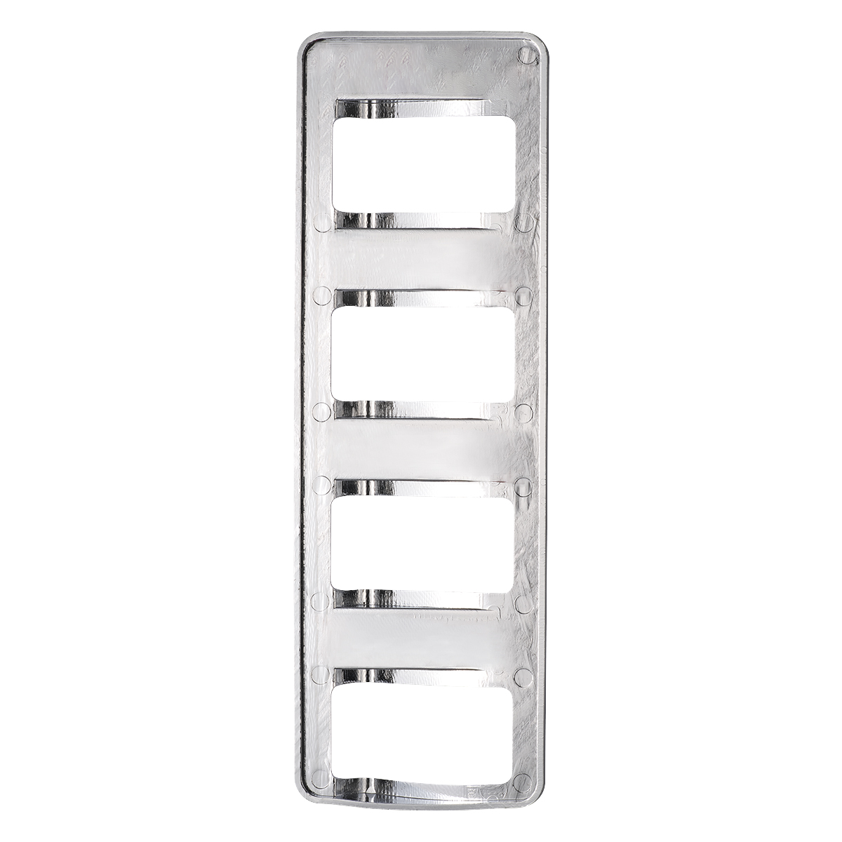 Chrome 4-Rocker Switch Cover For Peterbilt 579 (2012-2019) & 567 (2014-2019)- 4 Switches - Thumbnail 3