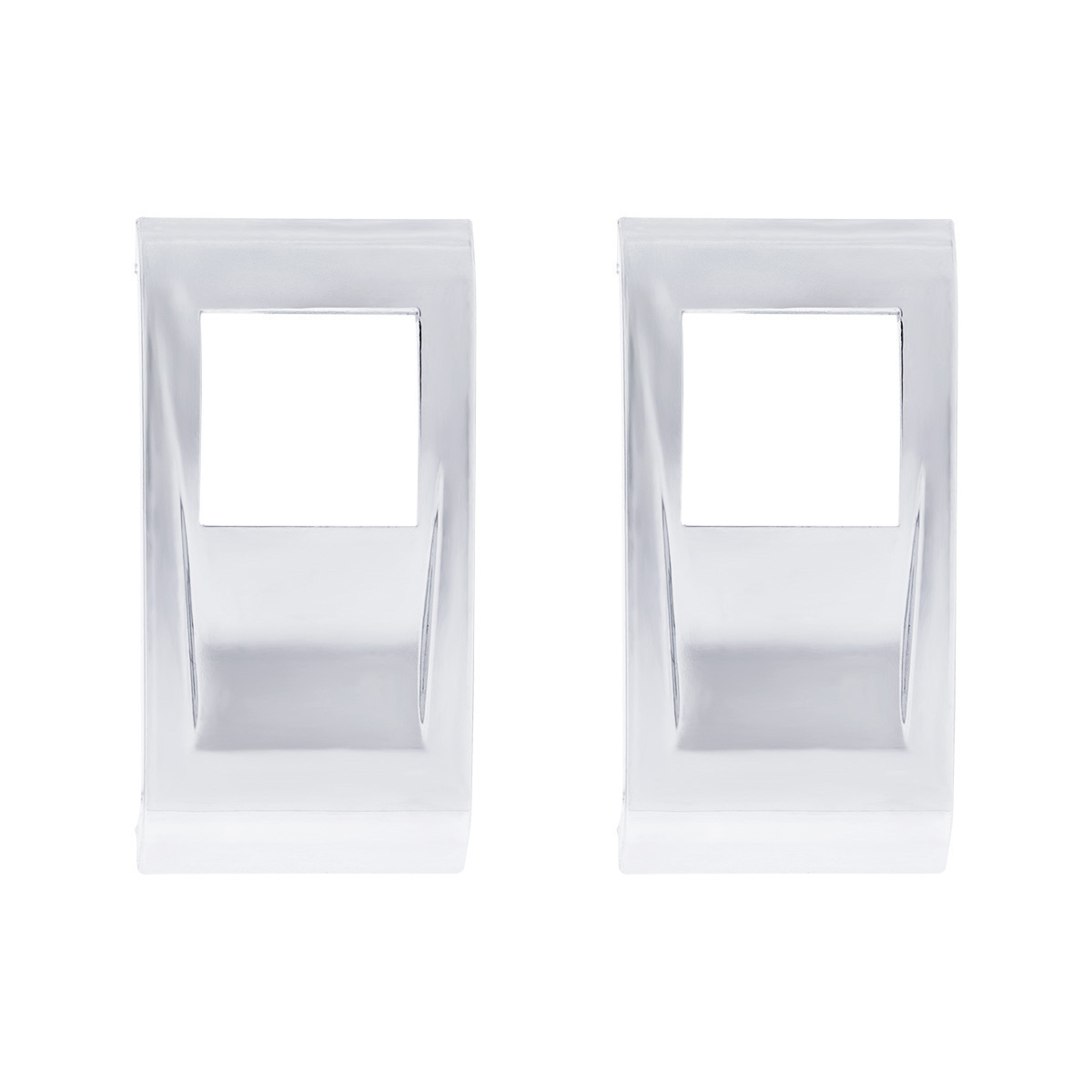 Chrome Plastic Rocker Switch Cover For 2022-2025 Peterbilt 579 (Pair) - Thumbnail 7