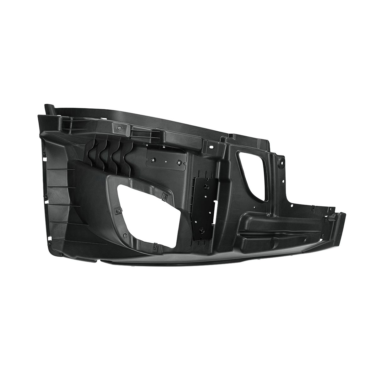 Bumper Reinforcement With Fog Light & Wheel Aero Trim Holes For 2018-2024 Freightliner Cascadia - Passenger - Thumbnail 2