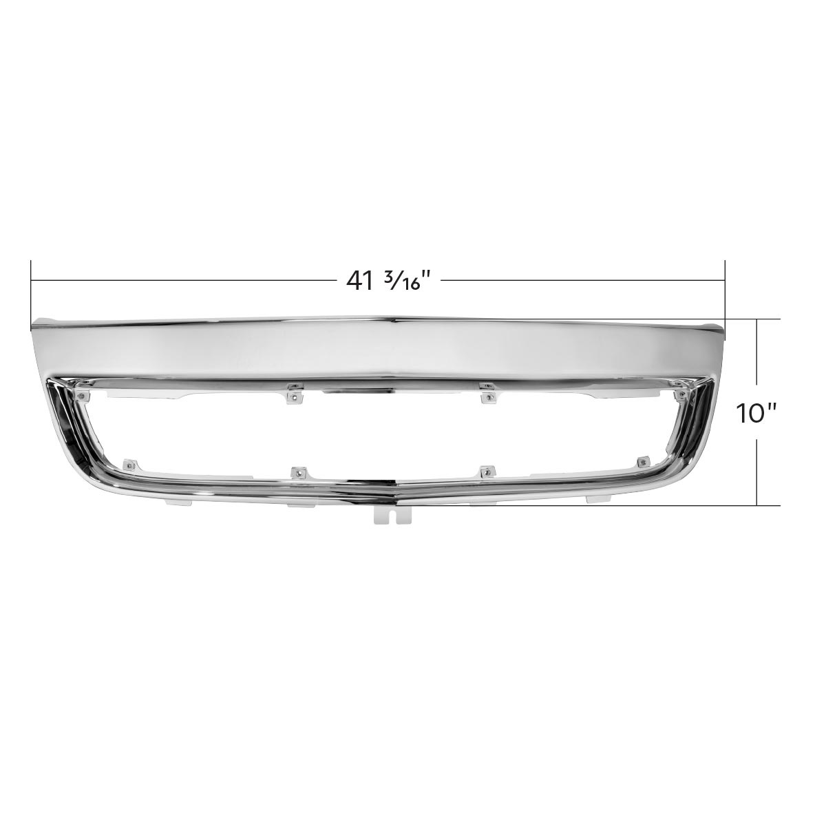 Bumper Trim For 2018-2025 International LT-Chrome - Thumbnail 6