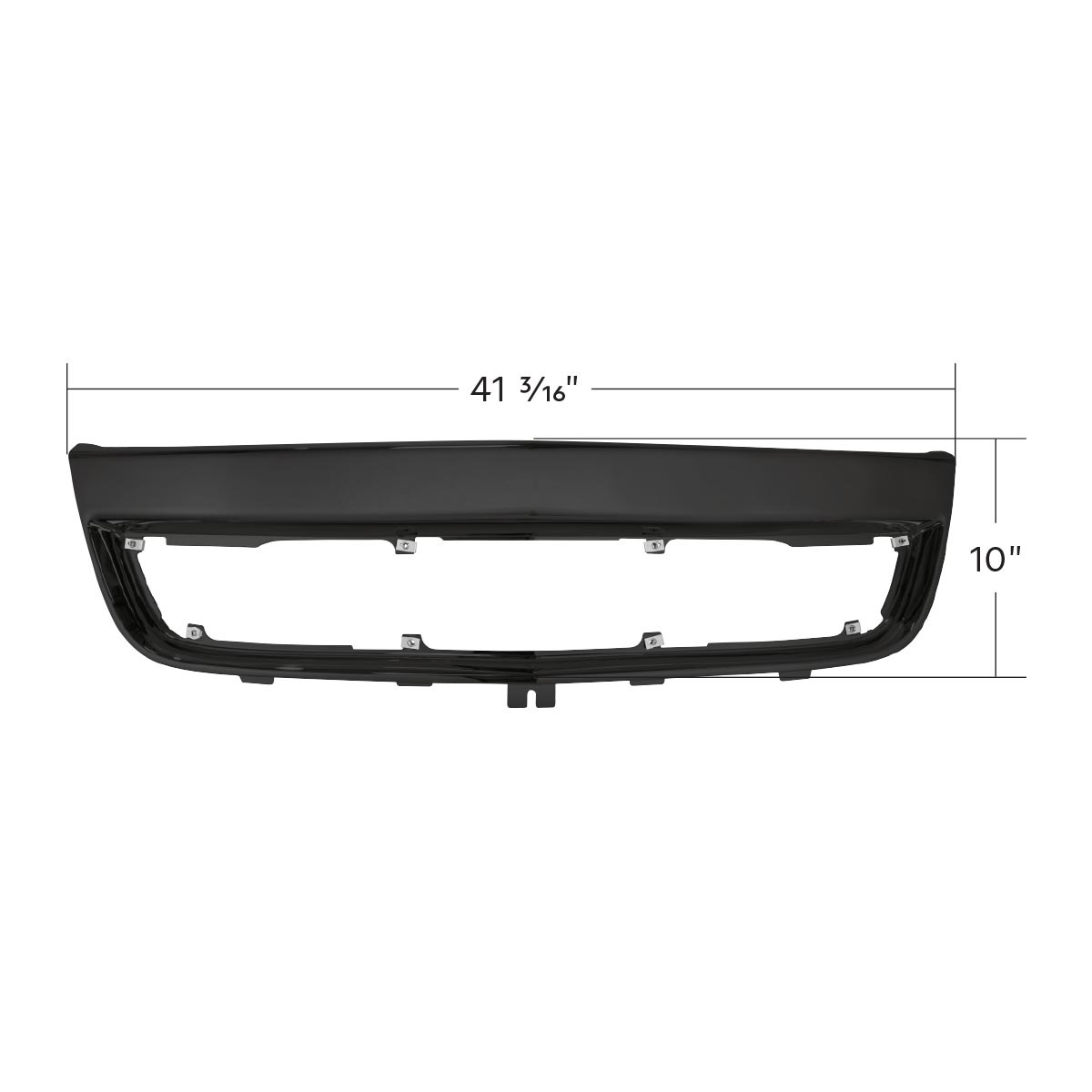 Bumper Trim For 2018-2025 International LT-Black - Thumbnail 6