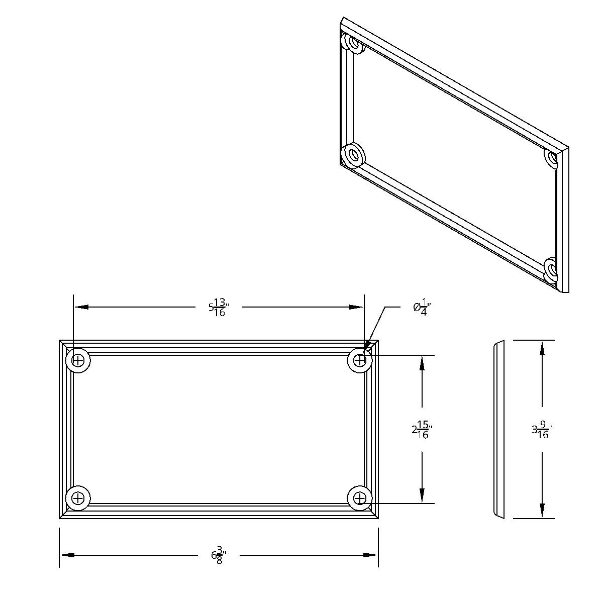 Chrome Wiper & Washer Control Bezel For 2002-2005 Kenworth W900/T800/T600/T2000 - Thumbnail 2
