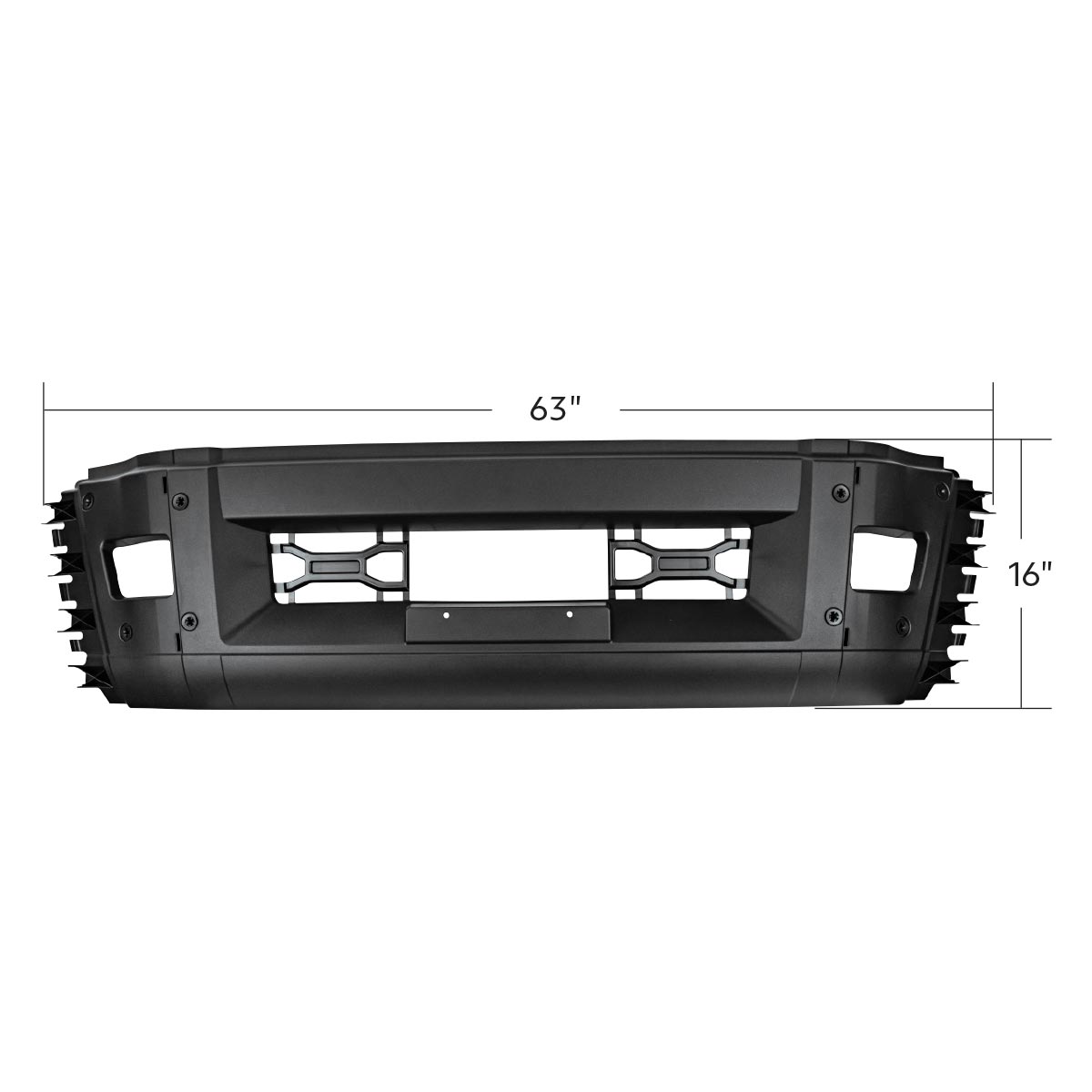 Center Bumper For 2018-2024 Volvo VNL - Thumbnail 8