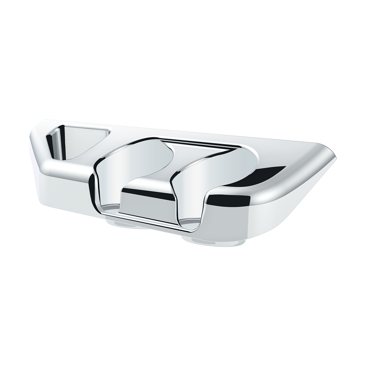 Chrome Center Cup Holder Panel For Freightliner Columbia (2003-2011) & Century/Coronado (2002-2010) - Thumbnail 2