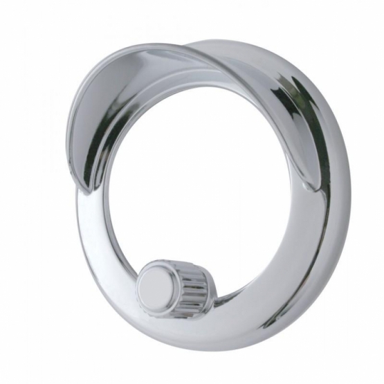 Clock Bezel With Visor For Freightliner - Plain