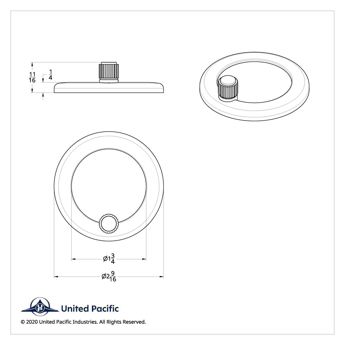Freightliner Clock Bezel - Plain - Thumbnail 4