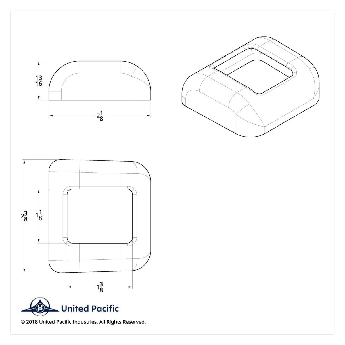 Freightliner Trailer Brake Handle Base Cover - Thumbnail 4